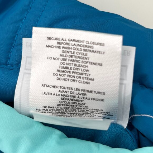 Eddie Bauer Girls' Lightweight Reversible Hooded Fleece Jacket Girls M 7/8 - Picture 11 of 13